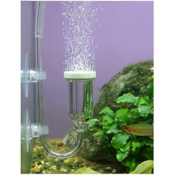 boxtech Aquarium Air Stone, Fish Tank Bubble Diffuser High Dissolved