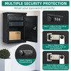 YITAHOME Outside Package Delivery Box, 19.7x13.4x8.7 inch Outside Package Drop