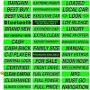 EZ Lettering Car Dealer Windshield Slogans 20 packs, Mix n