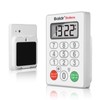 BaldrTherm Kitchen Timer, Waterproof IPX7, Magnet Attached, Loud Volume, Countdown,