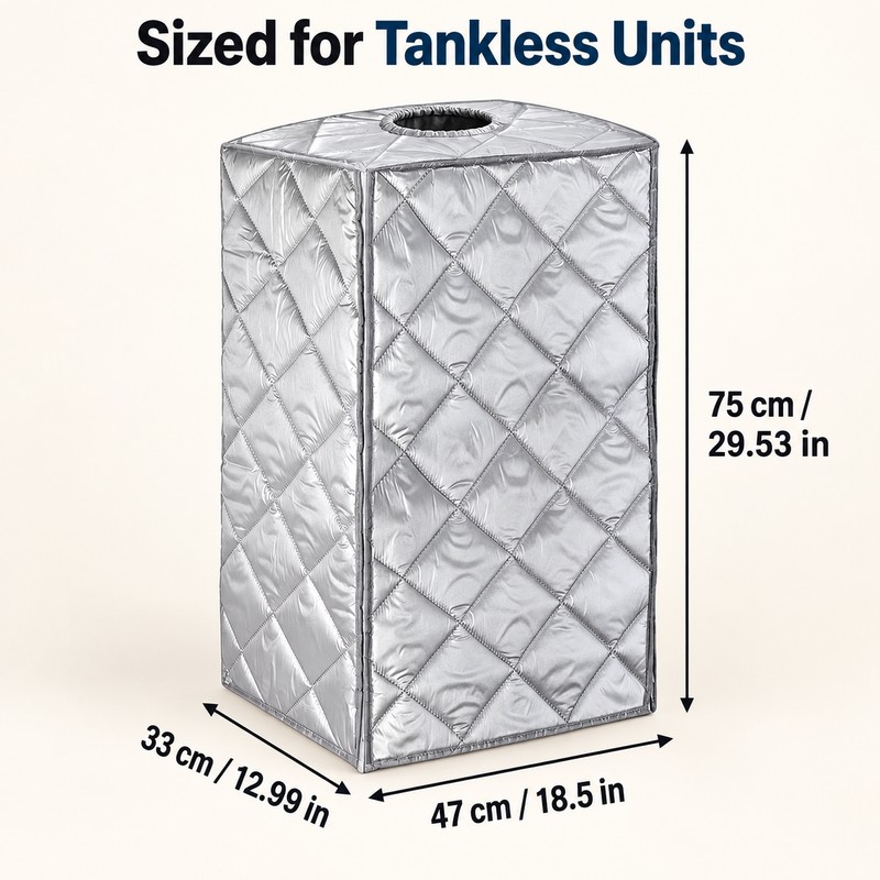 Waterproof Tankless Water Heater Cover, 18.5 x 13 x 29.5