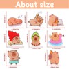 VinBee 8Pcs Capybara Cute Fridge Magnets for Whiteboard, Animal Magnets