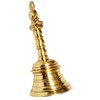 Purpledip 12047 Brass Bell Lord Buddha