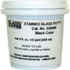 Glass Pro Stained Glass Putty Black 1/2 Pint