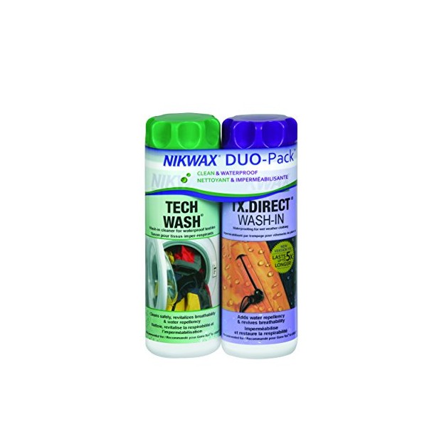 Nikwax Hardshell Cleaning & Waterproofing DUO-Pack, One-Color