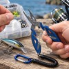 Stainless Steel Fishing Pliers for Line Cutting – Compact Hook