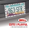 Bell Automotive 22-1-46104-8 Paw Prints License Plate Frame, Corrosion Resistant,