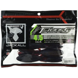 JACKALL Worm Phibos 4.5" Cola Blue/Light Cola Lure