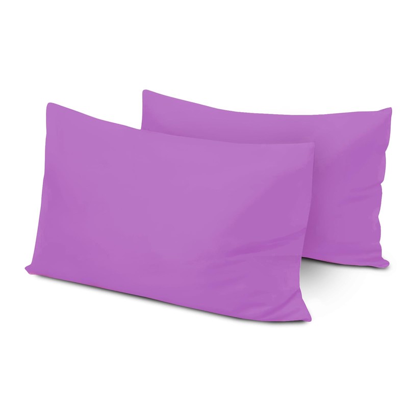 Yorkshire Bedding Pillow Cases 2 Pack - Brushed Microfiber Housewife