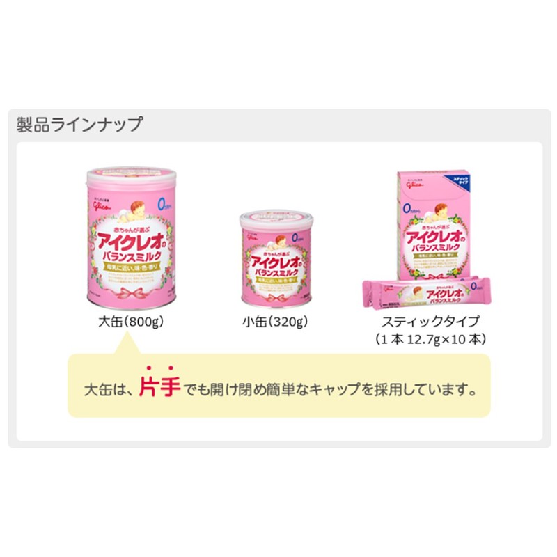 ICREO Balance Milk Stick