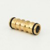 RecDec 2 Pack Garden Hose Quick Connect Fittings Coupler Male