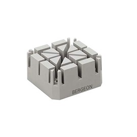 Bergeon 6744-P Watch Bracelet Band Strap Support Tool Holder Swiss Made for Regular Universal Watch Bracelet Band, Grey, Modern