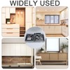 Hinges 90 Degree Cabinet Folding Hinge Pack of 4 Hidden