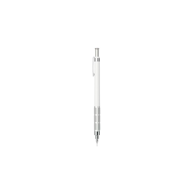 MUJI NBD51A3A Lightweight Low Center of Gravity Mechanical Pencil, White,