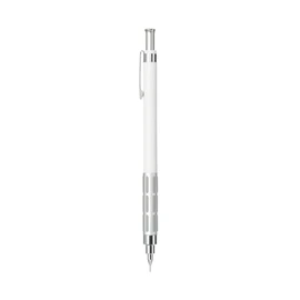 MUJI NBD51A3A Lightweight Low Center of Gravity Mechanical Pencil, White, 0.01 inches (0.3 mm)