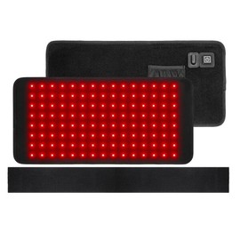 신체용 적광 요법, 660nm 850nm 16인치 3인치 1개 LED 적외선 요법 벨트 랩 패드 목 어깨 뒤쪽 무릎 근육용 Body Infrared Therapy, 660nm 850nm 16inch 3inch 1pc LED Infrared Therapy Belt Wrap Pad for Neck Shoulder Back Knee Muscle
