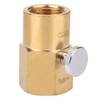 TR21-4 to CGA320 Brass Soda Bottle Adapter CO2 Fill Valve