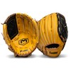 Franklin Sports Baseball and Softball Glove - Fieldmaster Adult +