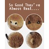 Curly-haired Highland Cow Driver Headcover Funny, Soft Cozy Plush Animal