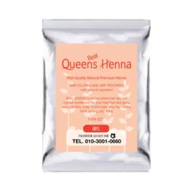 Real Queens 리얼퀸즈헤나 2개구매시 1개더 퀸즈 천연헤나염색약 [브라운] Real Queens Henna Buy 2 Get 1 More Queens Natural Henna Dye [Brown]