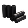 Yesdate 15L Black Bin Bags, Bathroom Bin Liner, 6 Rolls,