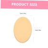 TOVINANNA 6pcs Oval Face Powder Puff Safe Gentle Makeup Sponge