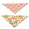 2 Pack Easter Dog Bandana Rabbit Easter Egg Pattern Pet