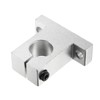 sourcing map 4PCS SK16 Aluminum Linear Motion Rail Clamping Rod