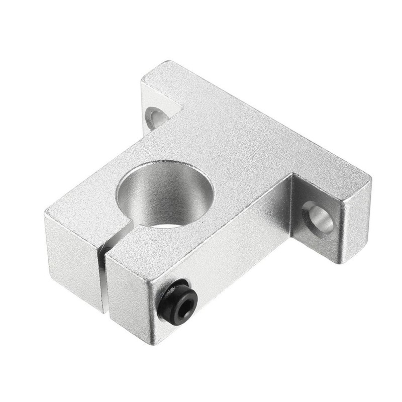 sourcing map 4PCS SK16 Aluminum Linear Motion Rail Clamping Rod