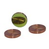 Mssoomm 25mm Cu Copper Laser Reflection Mirrors Coated Gold for