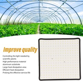 1000 W LED Grow Light, Promotes Fast Plant Growth, Scientific Indicator Light Required by Plants, Professional Red and Blue Spectrum Plant Light for Greenhouses (EU)