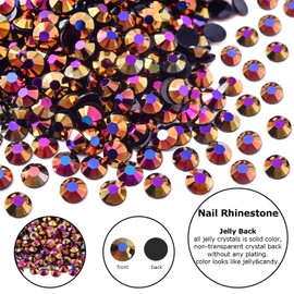 Blinginbox SS10 Resin Rhinestones Non Hotfix DIY Decoration Nails Face Eyes Makeup Body Art Phone Cases Bags Greeting Cards Books Gems Jelly