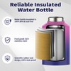 WATERSY Half Gallon Water Bottle Insulated(Cold for 48 Hrs),BPA Free&Leak