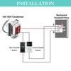 Landhoow 16V 10VA Doorbell Transformer with Built in Fuse, Safe