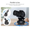 Andoer YT1200 Motorized Pan Tilt Head 2axis Panoramic Head 360