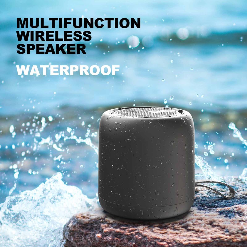Mini Speaker Wireless AI Voice Control Portable BT Speaker Subwoofer
