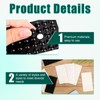 304pcs Bump Dots for Visually Impaired, Rubber Adhesive Bumper Dots