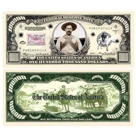 PANCHO VILLA COLLECTIBLE BILL (w/protector)