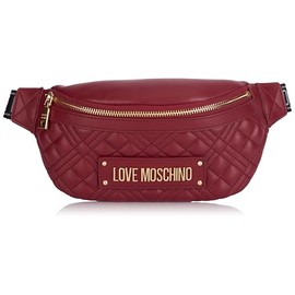 Love Moschino Women's Bum Bag Bordeaux One Size, bordeaux