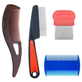 DWFEYOI 4 Stück Schuppenkamm, Hohlzahn-Haarbürste zur Erfrischung der Kopfhautmassage und Entfernung von Schuppenschmutz, Reduzierung von Juckreizöl auf der Kopfhaut,kopfhaut kamm