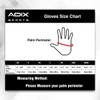 ADIX Sports - Black Leather Driving Gloves for Men (BLACK,