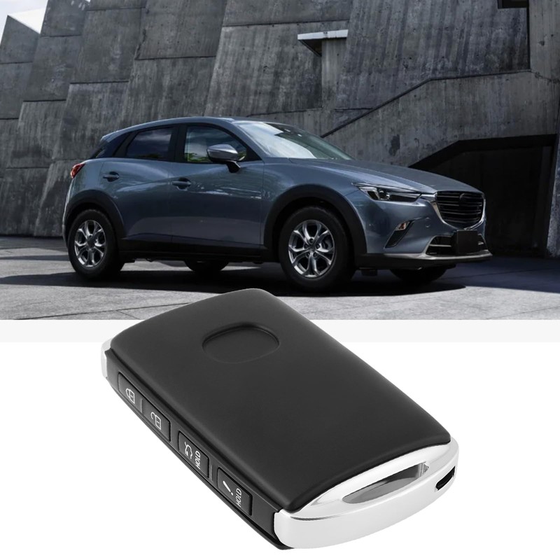 ECSiNG Car 4 Button Remote Key Shell Compatible With Mazda