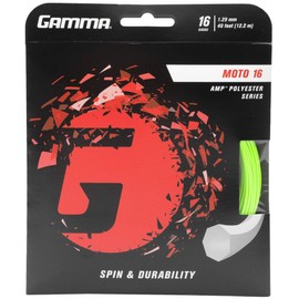 Gamma Sports AMP Moto 16g String - Lime