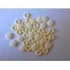Hinge and Bracket Supplies 10Mm Hole Cover Caps 50 Pce