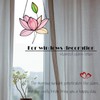 WeDcpcin Stained Glass lotus flower Window Hanging Sun Catcher Holiday