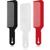 3 Packs Barber Comb Clipper Comb Flat Top Clipper Comb