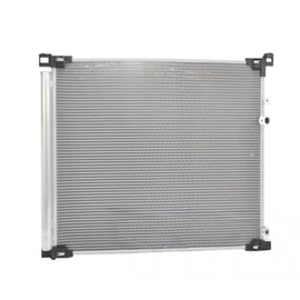 For Toyota Mirai 2021 2022 2023 A/C Condenser | Parallel Flow Condenser Configuration | Block Fitting Inlet Connection Type | With Built-In Receiver/Dryer | Replacement For TO3030347 | 884A0-62020