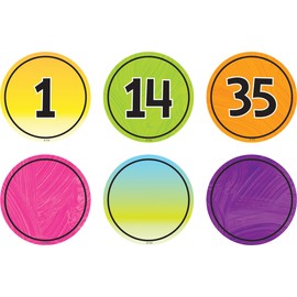 Teacher Created Resources Brights 4Ever Numbers Magnetic Accents (TCR77059)