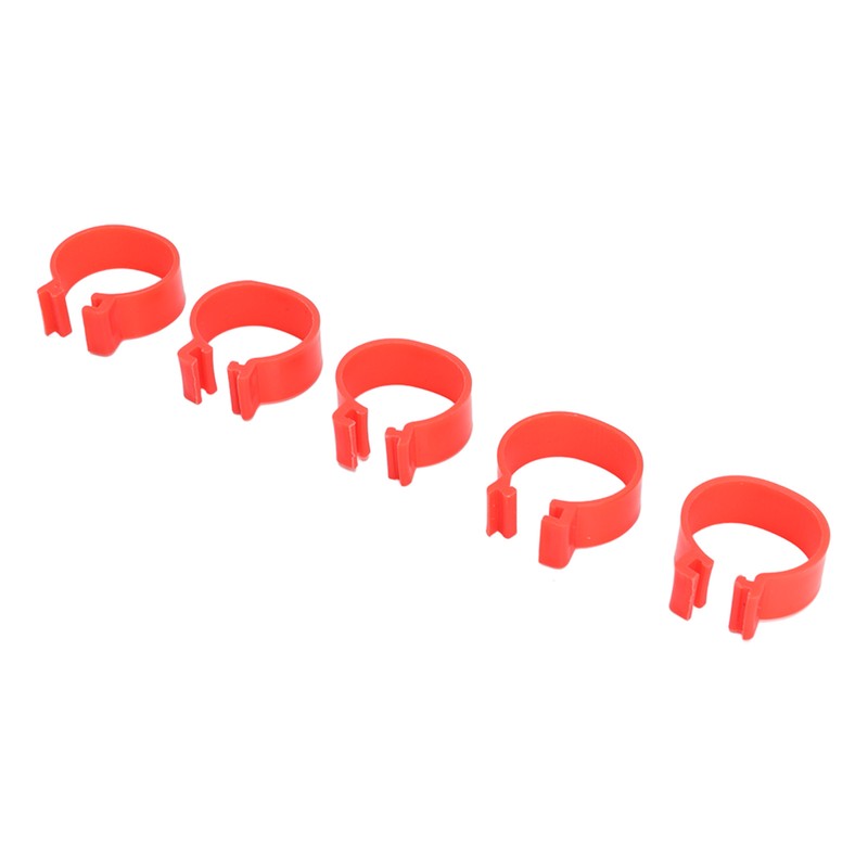 100pcs Poultry Feet Rings PP Plastic Reusable Chicken Duck Goose