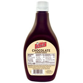 FOX'S U-BET Syrup Bottle, Kosher Certified, Brooklyn Original, Fat Free (1-Pack, Chocolate Sundae)